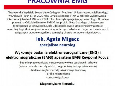 Pracownia EMG - os. Księcia Władysława 27